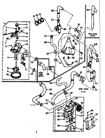 Water System parts for Kenmore Washer 110.6505808 (1106505808, 110 6505808) from AppliancePartsPros.com