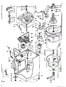 Machine Sub-Assembly parts for Kenmore Washer 110.6505857 (1106505857, 110 6505857) from AppliancePartsPros.com