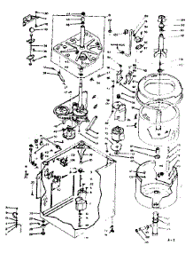 Machine Sub-Assembly parts for Kenmore Washer 110.6505900 (1106505900, 110 6505900) from AppliancePartsPros.com