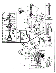 Water System parts for Kenmore Washer 110.6505906 (1106505906, 110 6505906) from AppliancePartsPros.com