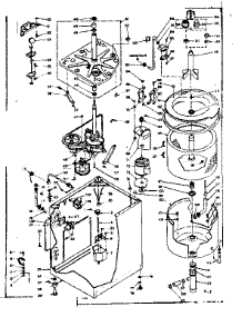 Machine Sub-Assembly parts for Kenmore Washer 110.6505955 (1106505955, 110 6505955) from AppliancePartsPros.com