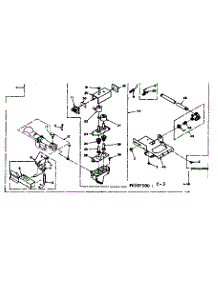 Burner Assembly parts for Kenmore Dryer 110.6507500 (1106507500, 110 6507500) from AppliancePartsPros.com