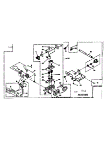 Burner Assembly parts for Kenmore Dryer 110.6507800 (1106507800, 110 6507800) from AppliancePartsPros.com