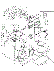 Machine Sub-Assembly parts for Kenmore Dryer 110.6507801 (1106507801, 110 6507801) from AppliancePartsPros.com