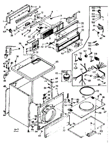 Machine Sub-Assembly parts for Kenmore Dryer 110.6507921 (1106507921, 110 6507921) from AppliancePartsPros.com