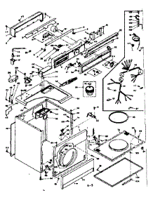 Machine Sub-Assembly parts for Kenmore Dryer 110.6507933 (1106507933, 110 6507933) from AppliancePartsPros.com