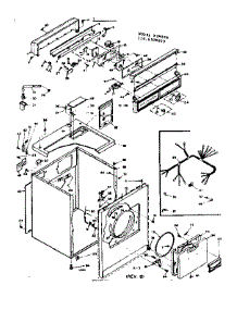 Machine Sub-Assembly parts for Kenmore Dryer 110.6508820 (1106508820, 110 6508820) from AppliancePartsPros.com