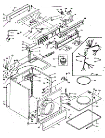 Machine Sub-Assembly parts for Kenmore Dryer 110.6508930 (1106508930, 110 6508930) from AppliancePartsPros.com