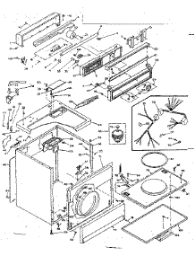 Machine Sub-Assembly parts for Kenmore Dryer 110.6508935 (1106508935, 110 6508935) from AppliancePartsPros.com