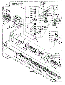 Speed Changer Assembly parts for Kenmore Washer Dryer Combo 110.6509910 (1106509910, 110 6509910) from AppliancePartsPros.com
