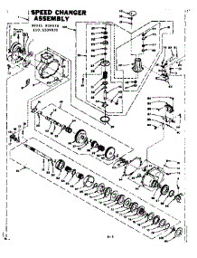 Speed Changer Assembly parts for Kenmore Washer Dryer Combo 110.6509930 (1106509930, 110 6509930) from AppliancePartsPros.com