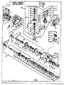 Speed Changer Assembly parts for Kenmore Washer Dryer Combo 110.6510900 (1106510900, 110 6510900) from AppliancePartsPros.com