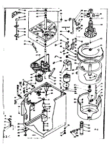 Machine Sub-Assembly parts for Kenmore Washer 110.6514712 (1106514712, 110 6514712) from AppliancePartsPros.com