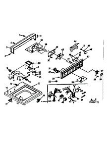 Top And Console Assembly parts for Kenmore Washer 110.6514731 (1106514731, 110 6514731) from AppliancePartsPros.com