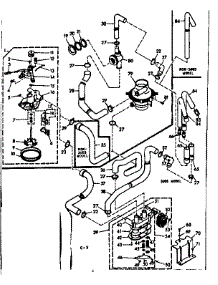Water System parts for Kenmore Washer 110.6514763 (1106514763, 110 6514763) from AppliancePartsPros.com