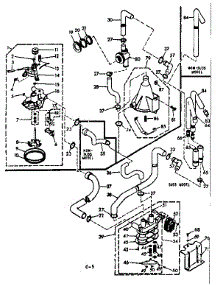 Water System parts for Kenmore Washer 110.6514770 (1106514770, 110 6514770) from AppliancePartsPros.com