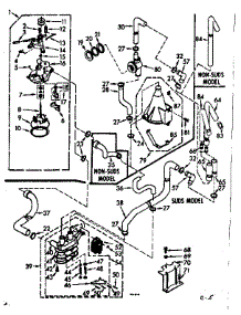 Water System parts for Kenmore Washer 110.6515731 (1106515731, 110 6515731) from AppliancePartsPros.com