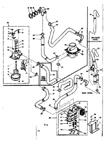 Water System parts for Kenmore Washer 110.6515760 (1106515760, 110 6515760) from AppliancePartsPros.com