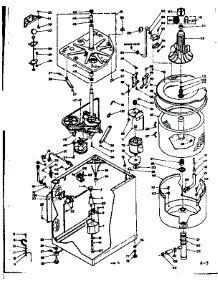Machine Sub-Assembly parts for Kenmore Washer 110.6515761 (1106515761, 110 6515761) from AppliancePartsPros.com