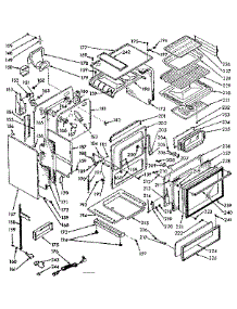 Body Section parts for Kenmore Griddle 103.7197060 (1037197060, 103 7197060) from AppliancePartsPros.com