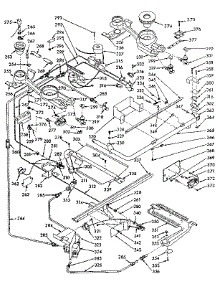 Burner Section parts for Kenmore Griddle 103.7197060 (1037197060, 103 7197060) from AppliancePartsPros.com