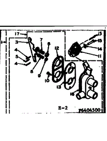 Two Way Valve Assembly parts for Kenmore Washer 110.6405500 (1106405500, 110 6405500) from AppliancePartsPros.com