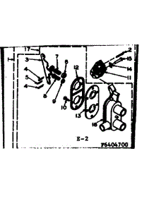 Two Way Valve Assembly parts for Kenmore Washer 110.6405750 (1106405750, 110 6405750) from AppliancePartsPros.com