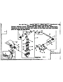 Burner Assemby parts for Kenmore Dryer 110.6407540 (1106407540, 110 6407540) from AppliancePartsPros.com
