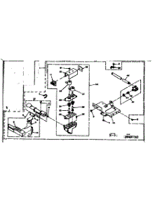 White Rodgers Burner Assembly parts for Kenmore Dryer 110.6407740 (1106407740, 110 6407740) from AppliancePartsPros.com