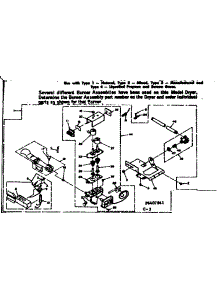 Burner Assembly parts for Kenmore Dryer 110.6407841 (1106407841, 110 6407841) from AppliancePartsPros.com