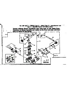 Burner Assembly parts for Kenmore Dryer 110.6407841 (1106407841, 110 6407841) from AppliancePartsPros.com