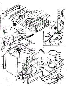 Machine Sub-Assembly parts for Kenmore Dryer 110.6417920 (1106417920, 110 6417920) from AppliancePartsPros.com