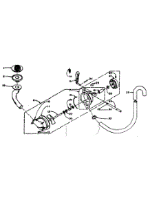 Pump And Pump Parts parts for Kenmore Washer 110.6302300 (1106302300, 110 6302300) from AppliancePartsPros.com