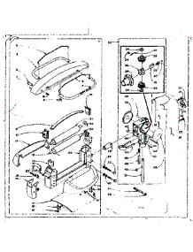 Wringer Gear Case parts for Kenmore Washer 110.6302300 (1106302300, 110 6302300) from AppliancePartsPros.com