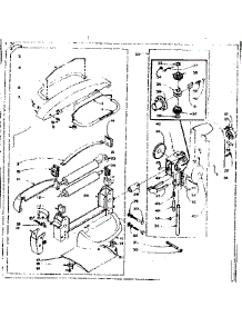 Wringer Gear Case parts for Kenmore Washer 110.6302301 (1106302301, 110 6302301) from AppliancePartsPros.com