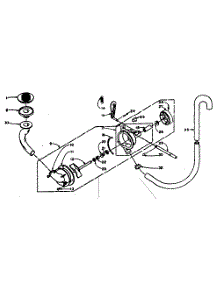 Pump And Pump Parts parts for Kenmore Washer 110.6302500 (1106302500, 110 6302500) from AppliancePartsPros.com