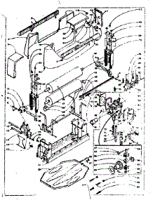 Wringer Gear Case parts for Kenmore Washer 110.6302501 (1106302501, 110 6302501) from AppliancePartsPros.com