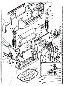 Wringer Gear Case parts for Kenmore Washer 110.6302811 (1106302811, 110 6302811) from AppliancePartsPros.com