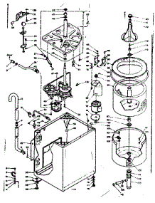 Machine Sub-Assembly parts for Kenmore Washer 110.6303003 (1106303003, 110 6303003) from AppliancePartsPros.com