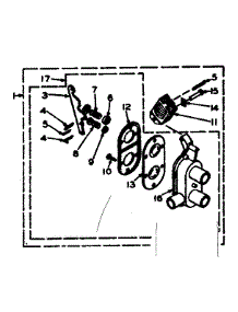 Two Way Valve Assembly parts for Kenmore Washer 110.6304605 (1106304605, 110 6304605) from AppliancePartsPros.com