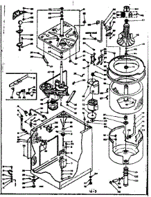 Machine Sub-Assembly parts for Kenmore Washer 110.6304806 (1106304806, 110 6304806) from AppliancePartsPros.com