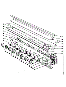 Control Panel Section parts for Kenmore Range 101.913630 (101913630, 101 913630) from AppliancePartsPros.com
