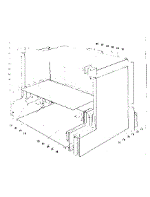 Main Structure parts for Kenmore Range 101.916631 (101916631, 101 916631) from AppliancePartsPros.com
