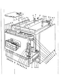 Body Section parts for Kenmore Range 101.918599 (101918599, 101 918599) from AppliancePartsPros.com