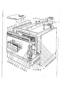 Body Section parts for Kenmore Range 101.921600 (101921600, 101 921600) from AppliancePartsPros.com