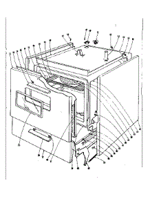 Body Section parts for Kenmore Range 101.933634 (101933634, 101 933634) from AppliancePartsPros.com