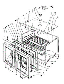 Oven Section parts for Kenmore Range 101.903610 (101903610, 101 903610) from AppliancePartsPros.com
