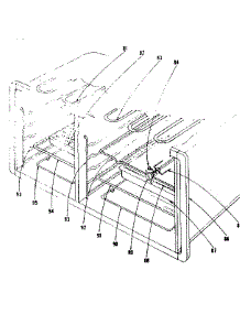 Oven Assembly Section parts for Kenmore Range 101.996634 (101996634, 101 996634) from AppliancePartsPros.com