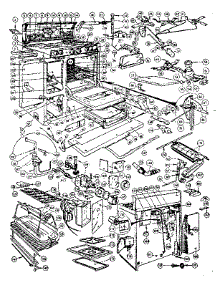 Gas Range parts for Kenmore Range 103.241710 (103241710, 103 241710) from AppliancePartsPros.com