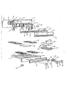 Main Top Section parts for Kenmore Range 103.242910 (103242910, 103 242910) from AppliancePartsPros.com